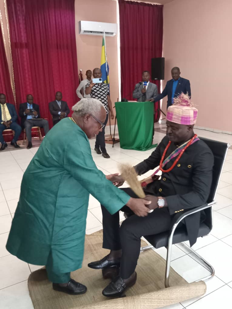 Cérémonie d'installation